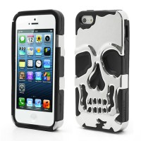 Θήκη Silicone Hard Skull για iPhone 5 & 5S